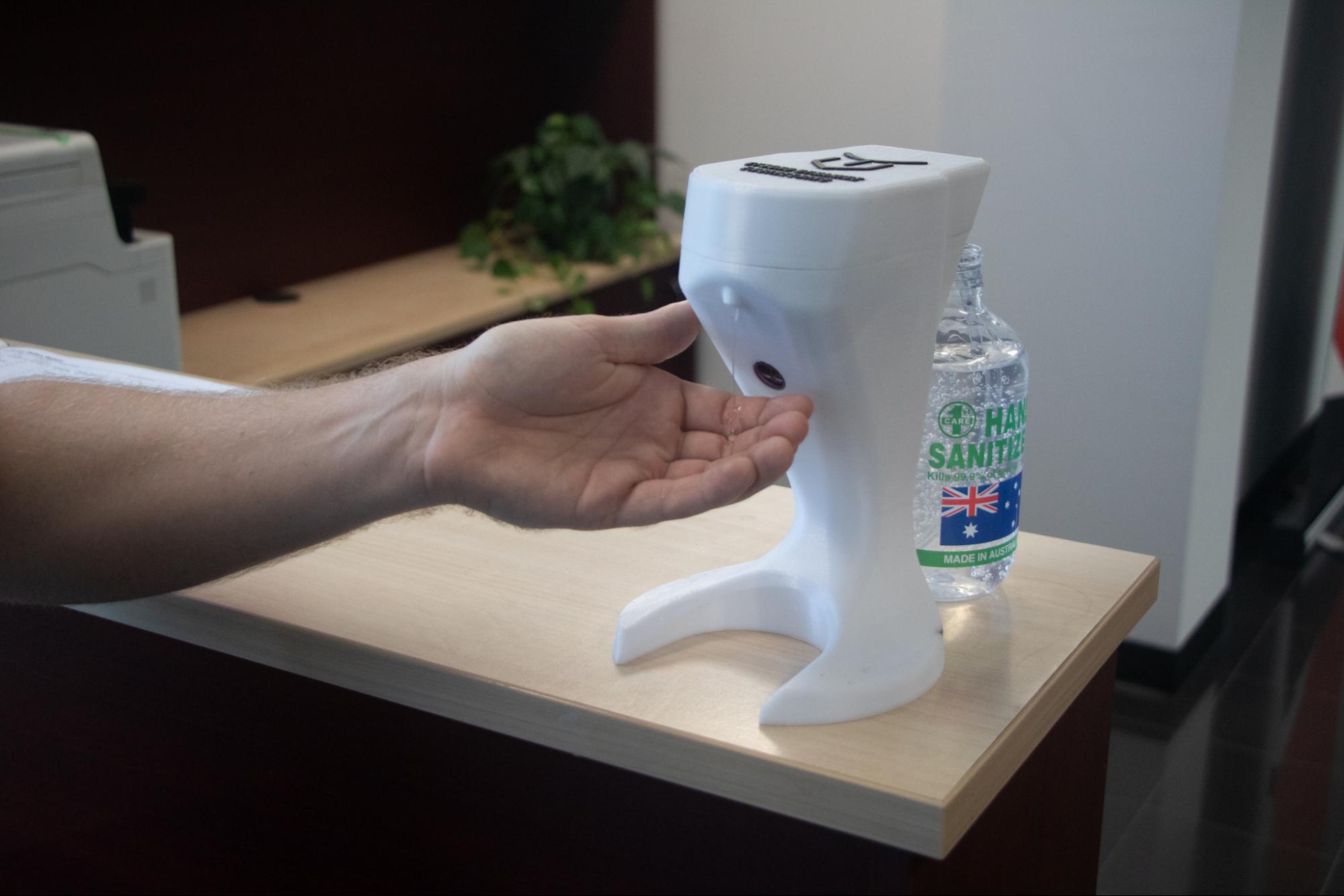 Embedded Programming Example Hand Sanitizer Dispenser