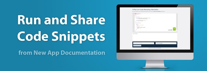 New Mobile App Development Documentation with QML Live Reloading of Code Snippets